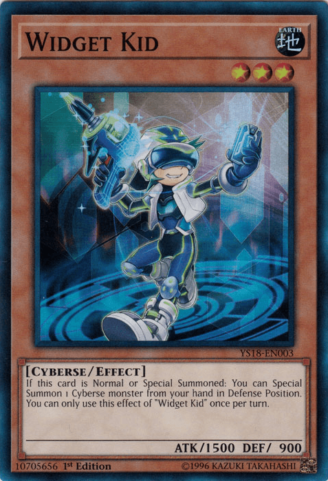 Widget Kid [YS18-EN003] Super Rare (ONLINE ORDER ONLY)