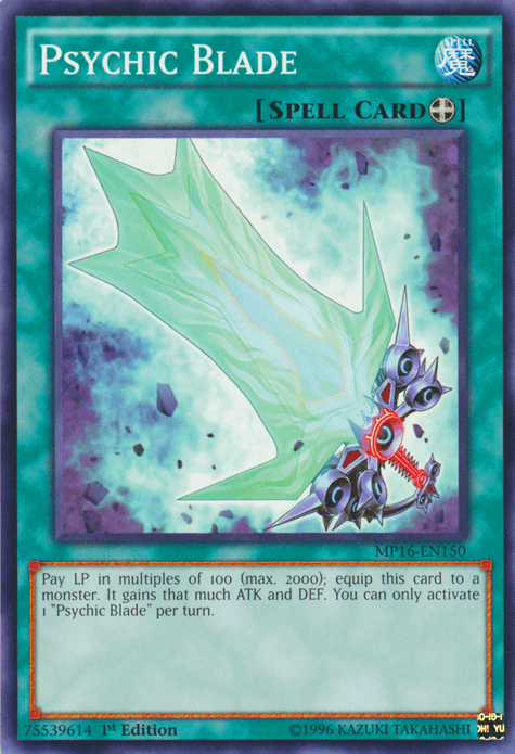 Psychic Blade [MP16-EN150] Common (ONLINE ORDER ONLY)
