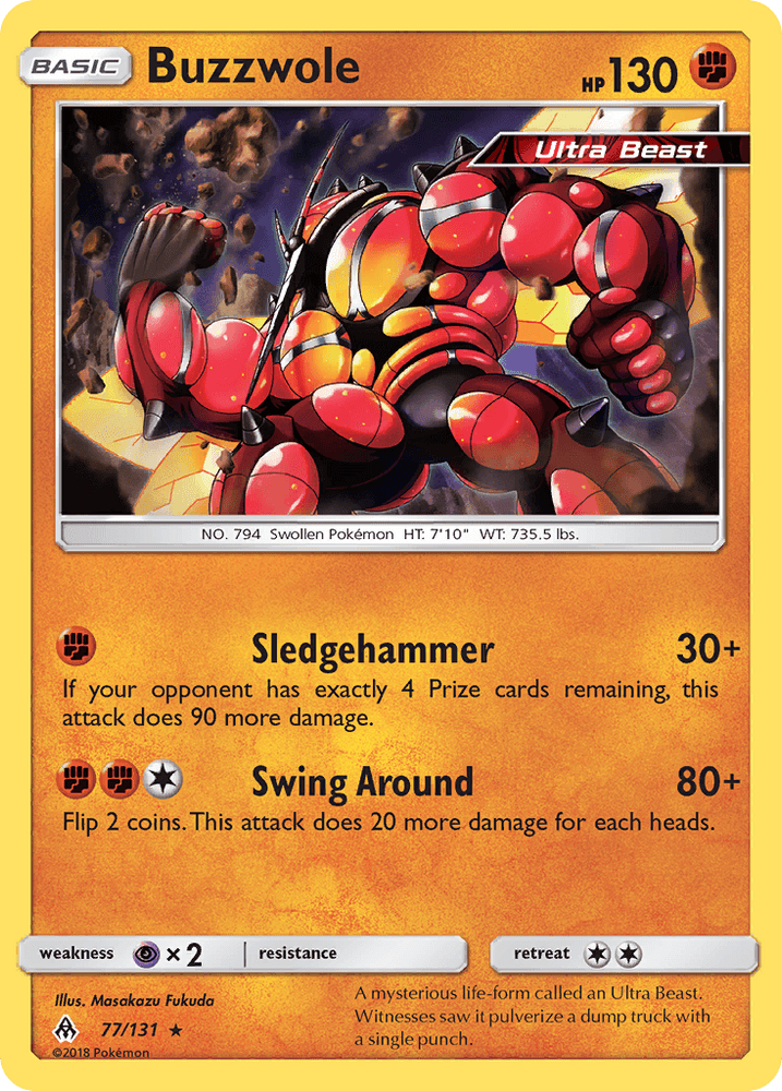 Buzzwole (77/131) [Sun & Moon: Forbidden Light] (Online Only)