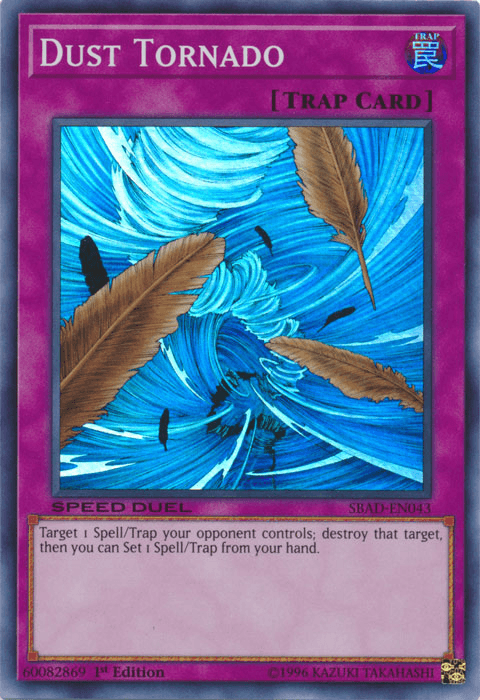 Dust Tornado [SBAD-EN043] Super Rare (ONLINE ORDER ONLY)