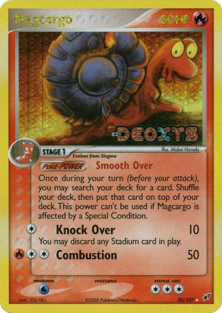 Magcargo (20/107) (Stamped) [EX: Deoxys] (Online Only)