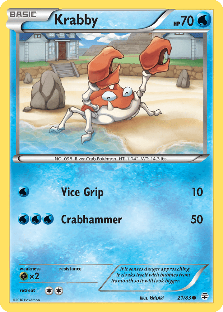 Krabby (21/83) [XY: Generations] (Online Only)