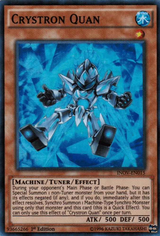 Crystron Quan [INOV-EN015] Super Rare (ONLINE ORDER ONLY)