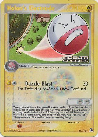 Holon's Electrode (21/113) (Stamped) [EX: Delta Species] (Online Only)