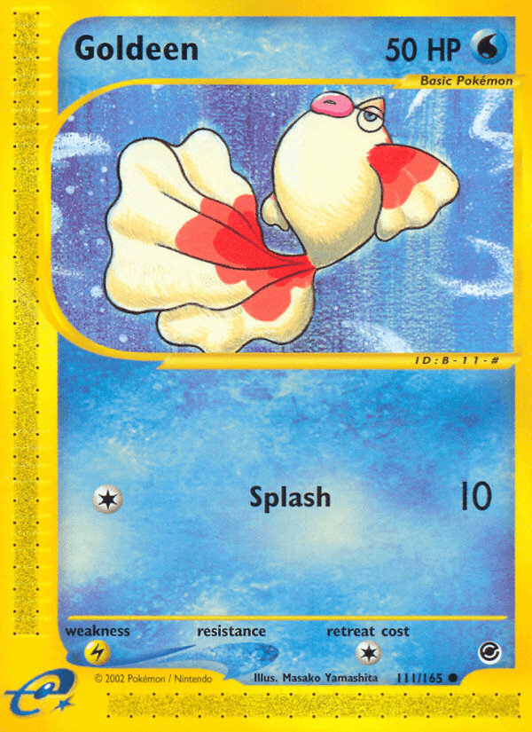 Goldeen (111/165) [Expedition: Base Set] (Online Only)