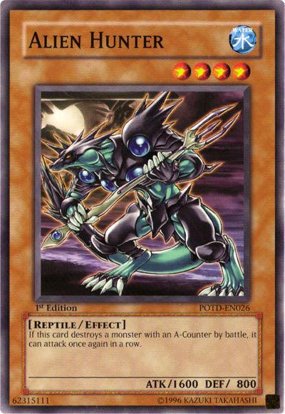 Alien Hunter [POTD-EN026] Common (ONLINE ORDER ONLY)