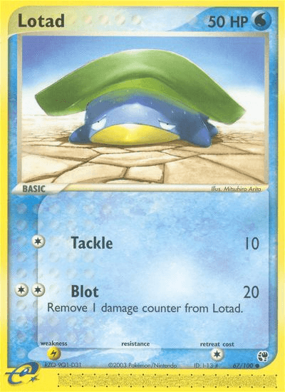 Lotad (67/100) [EX: Sandstorm] (Online Only)