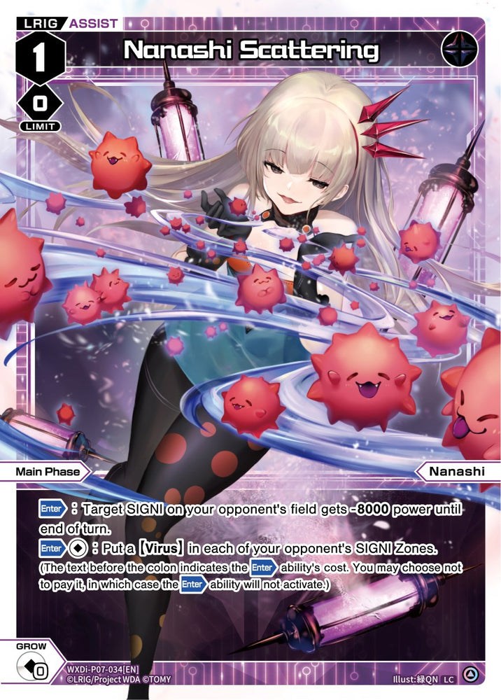 Nanashi, Scattering (WXDi-P07-034[EN]) [Welcome Back Diva -Lostorage-]