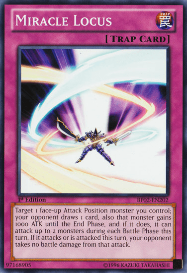 Miracle Locus [BP02-EN202] Mosaic Rare (ONLINE ORDER ONLY)