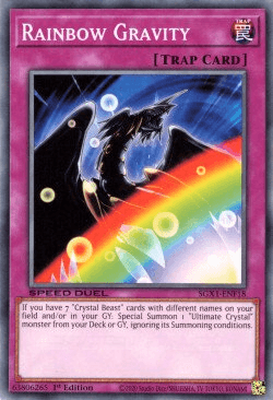 Rainbow Gravity [SGX1-ENF18] Common (ONLINE ORDER ONLY)