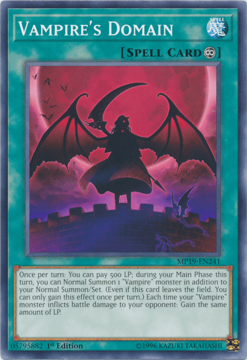 Vampire's Domain [MP19-EN241] Common (ONLINE ORDER ONLY)