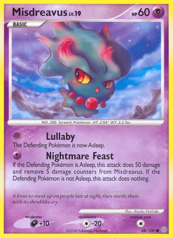Misdreavus (68/100) [Diamond & Pearl: Stormfront] (Online Only)