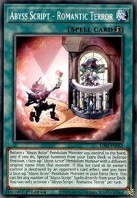 Abyss Script - Romantic Terror [LDS2-EN062] Common (ONLINE ORDER ONLY)