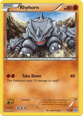 Rhyhorn (15/30) [XY: Trainer Kit 2 - Latios] (Online Only)