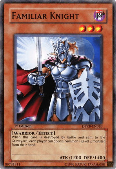 Familiar Knight [DPKB-EN020] Common (ONLINE ORDER ONLY)