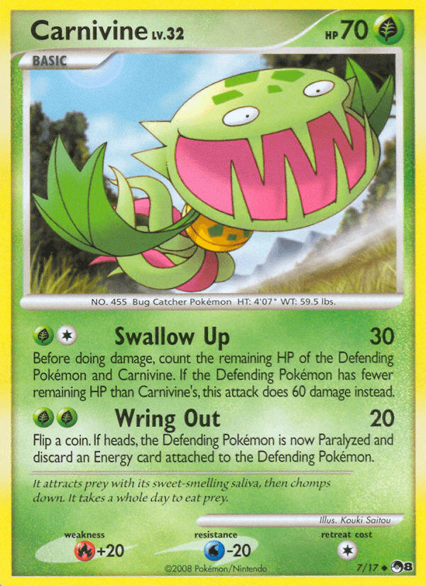 Carnivine (7/17) [POP Series 8] (Online Only)