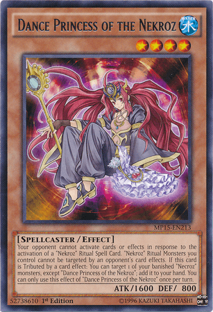 Dance Princess of the Nekroz [MP15-EN213] Rare (ONLINE ORDER ONLY)