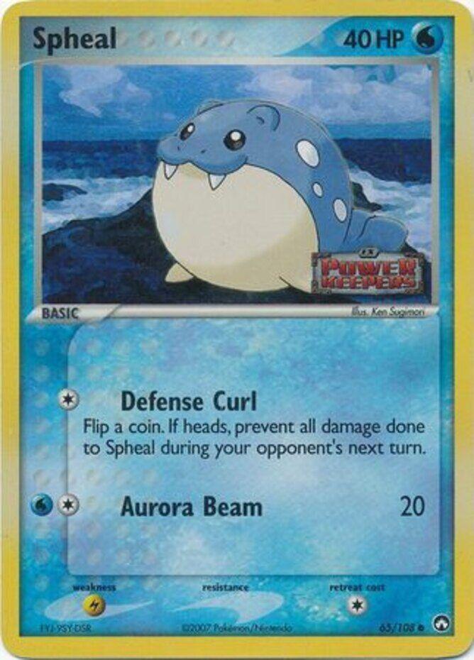 Spheal (65/108) (Stamped) [EX: Power Keepers] (Online Only)