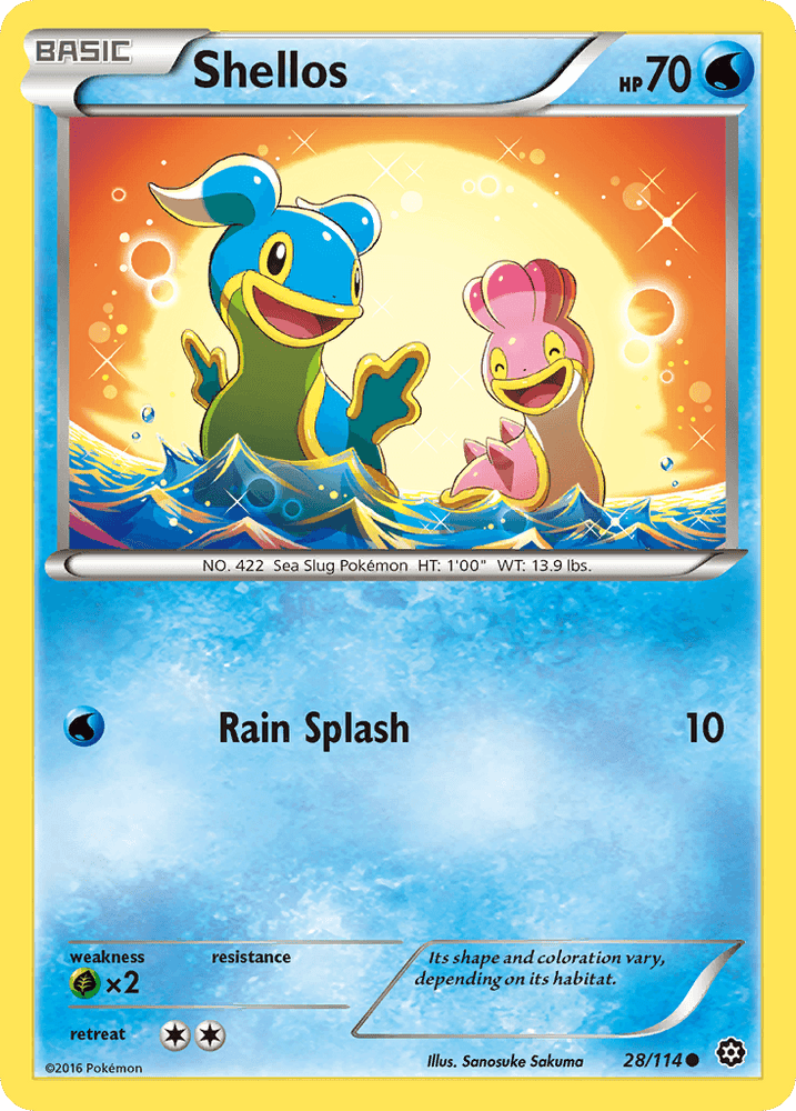 Shellos (28/114) [XY: Steam Siege] (Online Only)