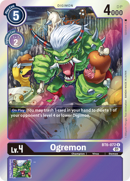 Ogremon [BT6-072] [Double Diamond] (ONLINE ORDER ONLY)