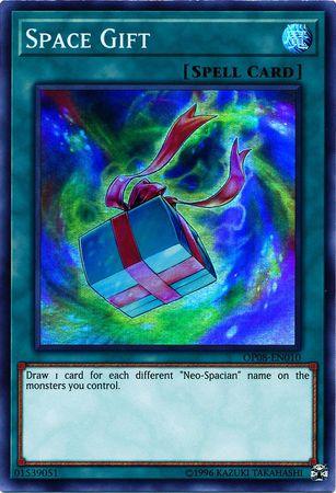 Space Gift [OP08-EN010] Super Rare (ONLINE ORDER ONLY)