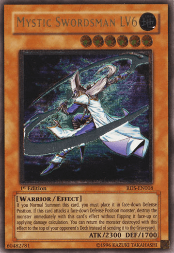 Mystic Swordsman LV6 [RDS-EN008] Ultimate Rare (ONLINE ORDER ONLY)