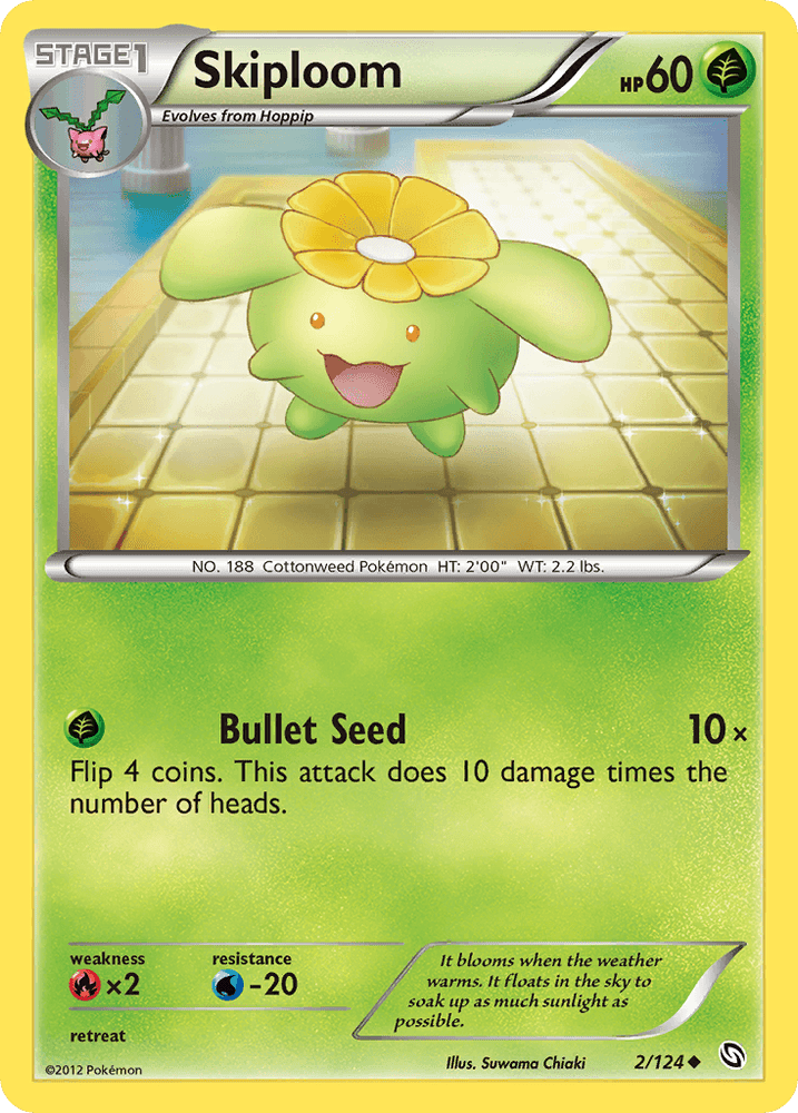 Skiploom (2/124) [Black & White: Dragons Exalted] (Online Only)