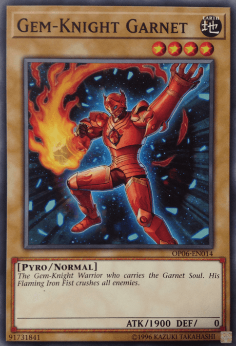 Gem-Knight Garnet [OP06-EN014] Common (ONLINE ORDER ONLY)
