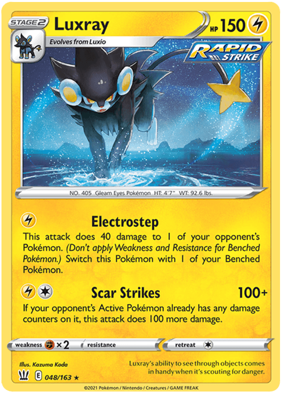 Luxray (048/163) [Sword & Shield: Battle Styles] (Online Only)