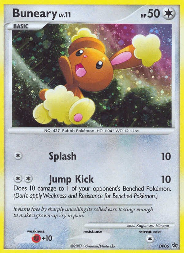 Buneary (DP06) [Diamond & Pearl: Black Star Promos] (Online Only)