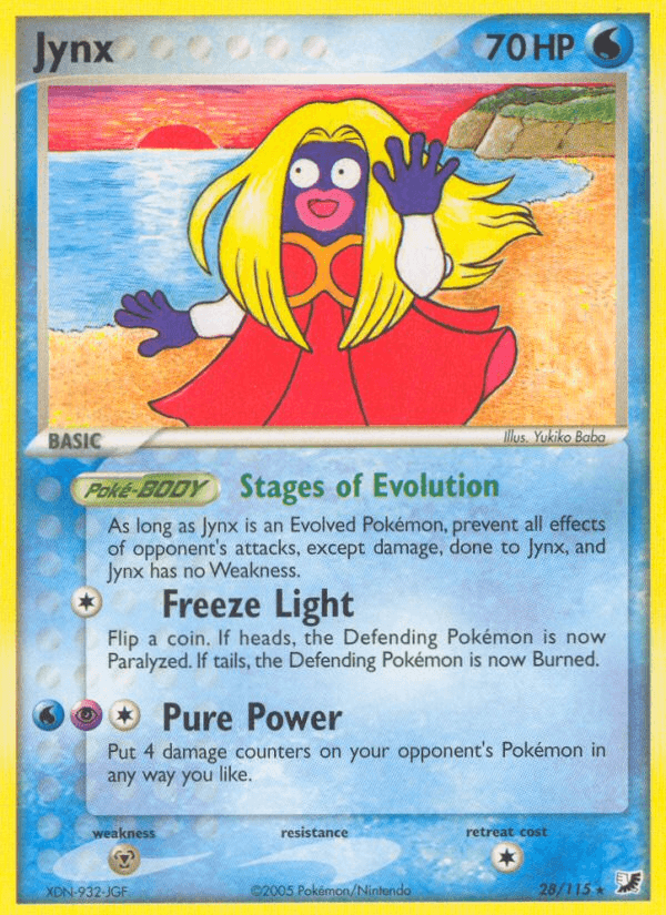 Jynx (28/115) [EX: Unseen Forces] (Online Only)
