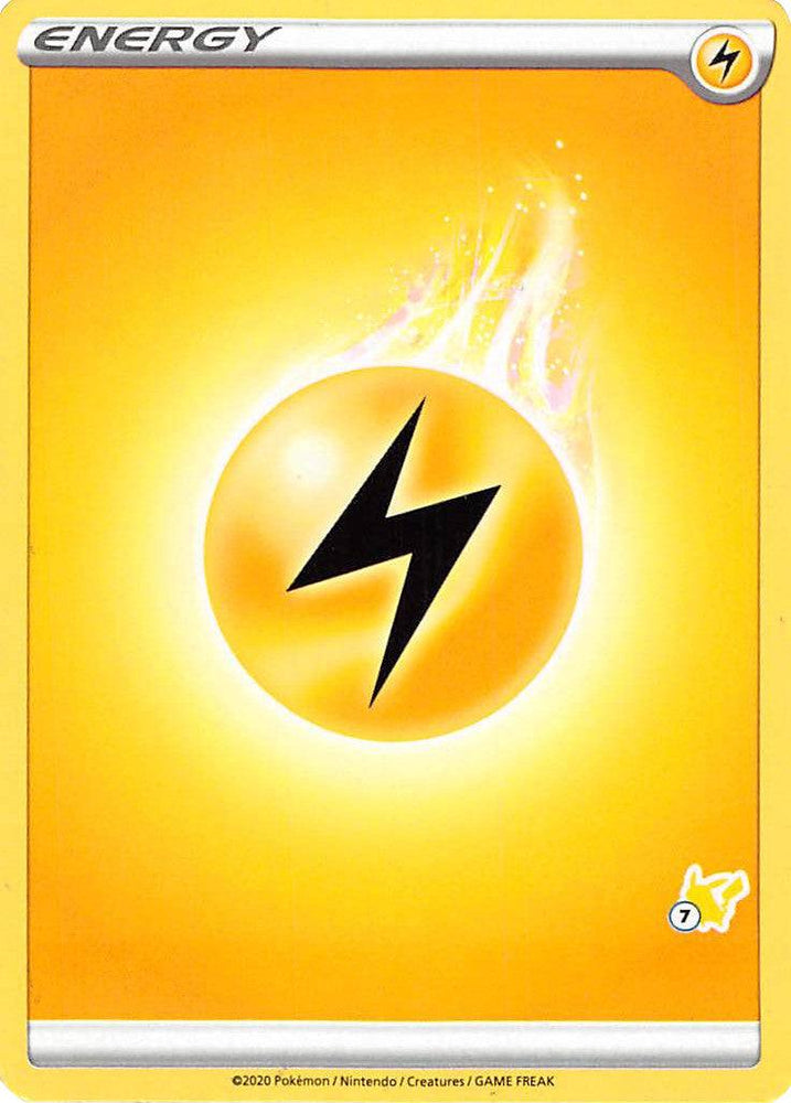 Lightning Energy (Pikachu Stamp #7) [Battle Academy 2022] (Online Only)