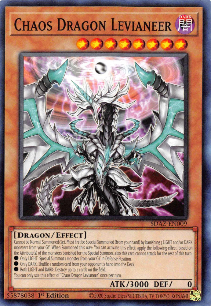 Chaos Dragon Levianeer [SDAZ-EN009] Common (ONLINE ORDER ONLY)