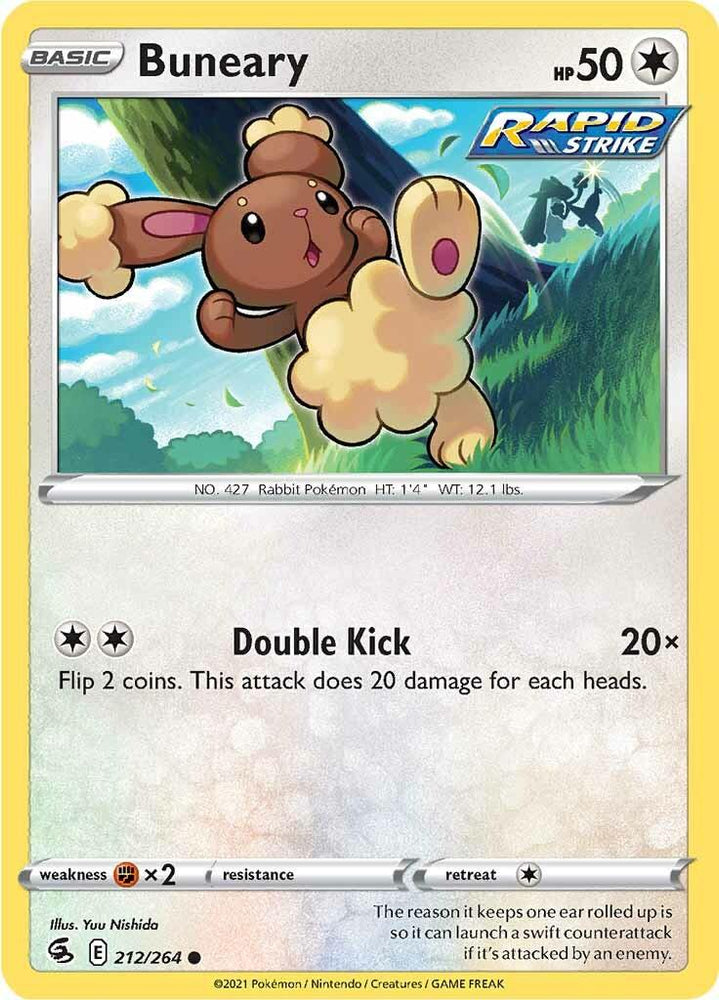 Buneary (212/264) [Sword & Shield: Fusion Strike] (Online Only)