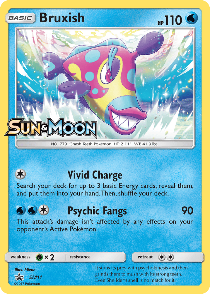 Bruxish (SM11) [Sun & Moon: Black Star Promos] (Online Only)