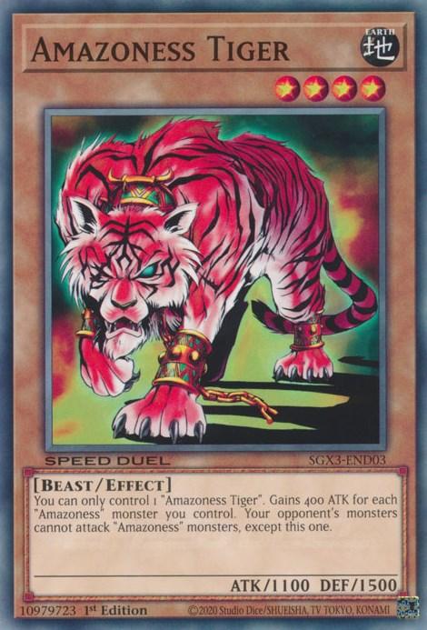 Amazoness Tiger [SGX3-END03] Common (ONLINE ORDER ONLY)
