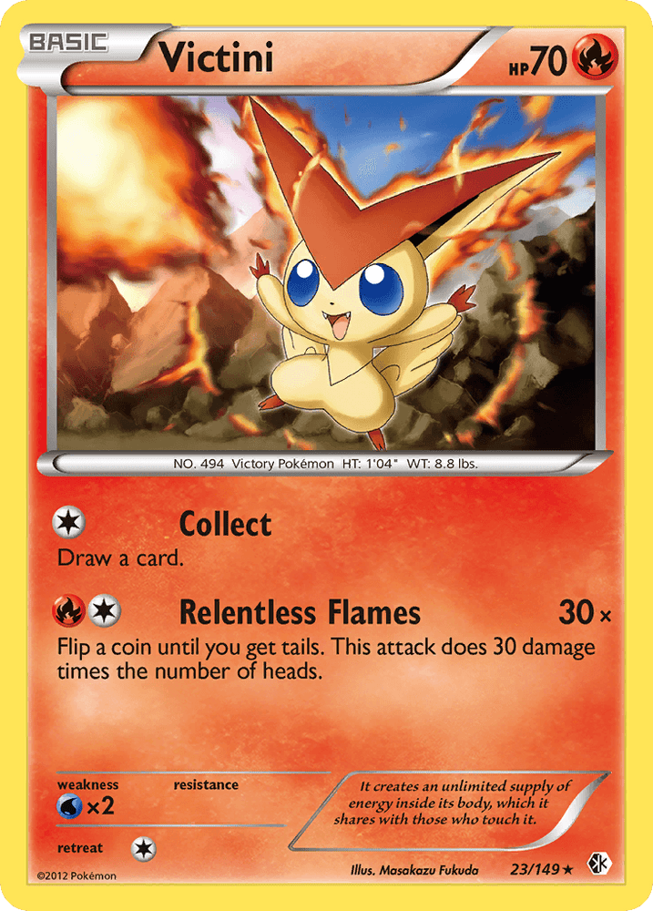 Victini (23/149) [Black & White: Boundaries Crossed] (Online Only)
