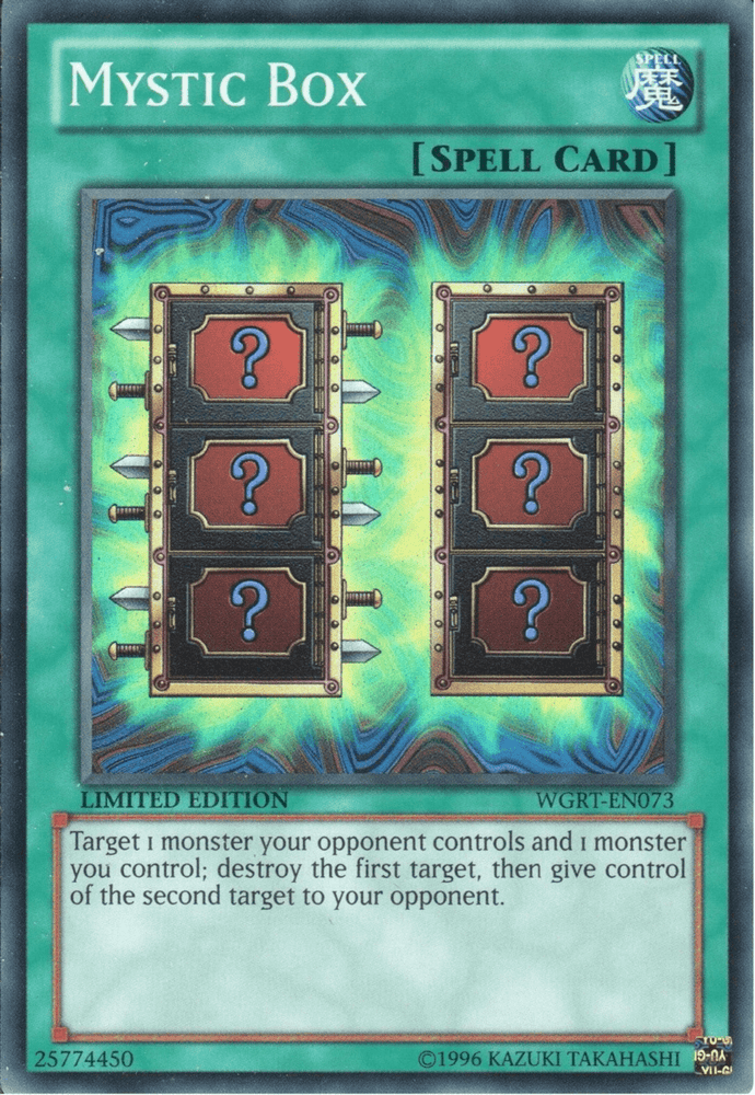 Mystic Box [WGRT-EN073] Super Rare (ONLINE ORDER ONLY)