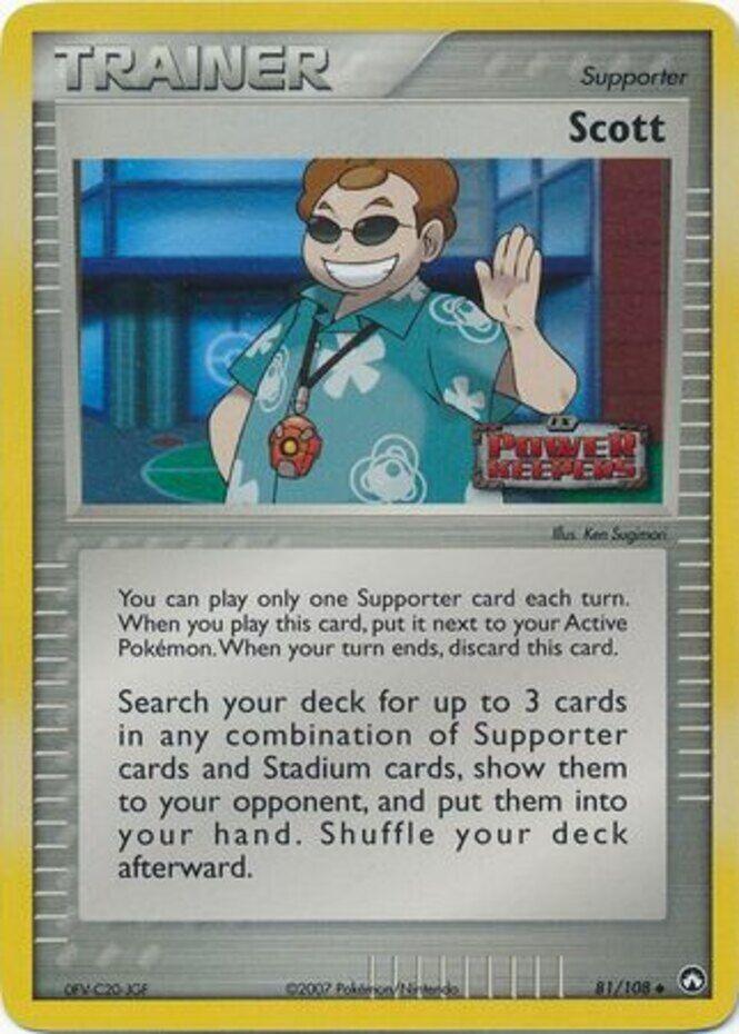 Scott (81/108) (Stamped) [EX: Power Keepers] (Online Only)