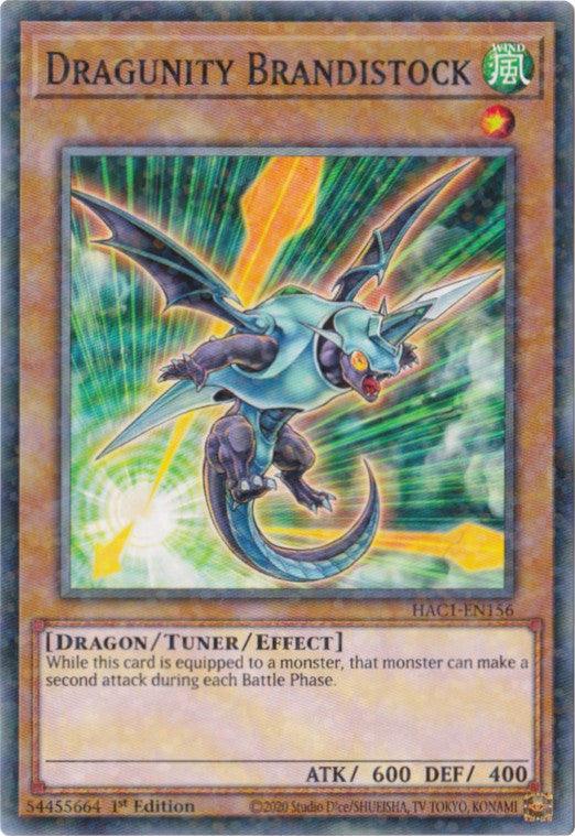 Dragunity Brandistock (Duel Terminal) [HAC1-EN156] Common (ONLINE ORDER ONLY)