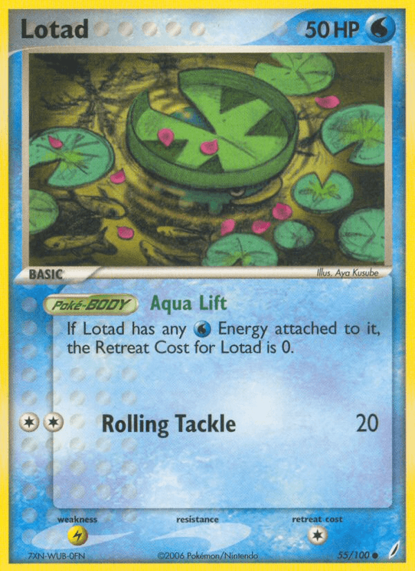 Lotad (55/100) [EX: Crystal Guardians] (Online Only)