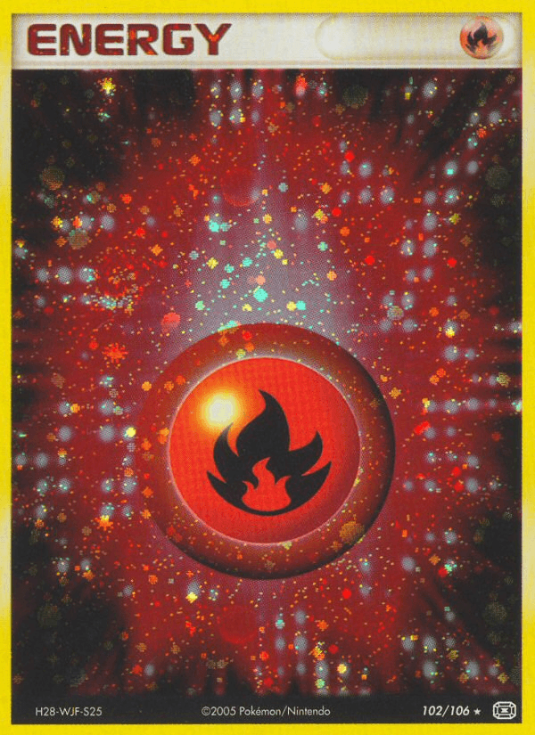 Fire Energy (102/106) [EX: Emerald] (Online Only)