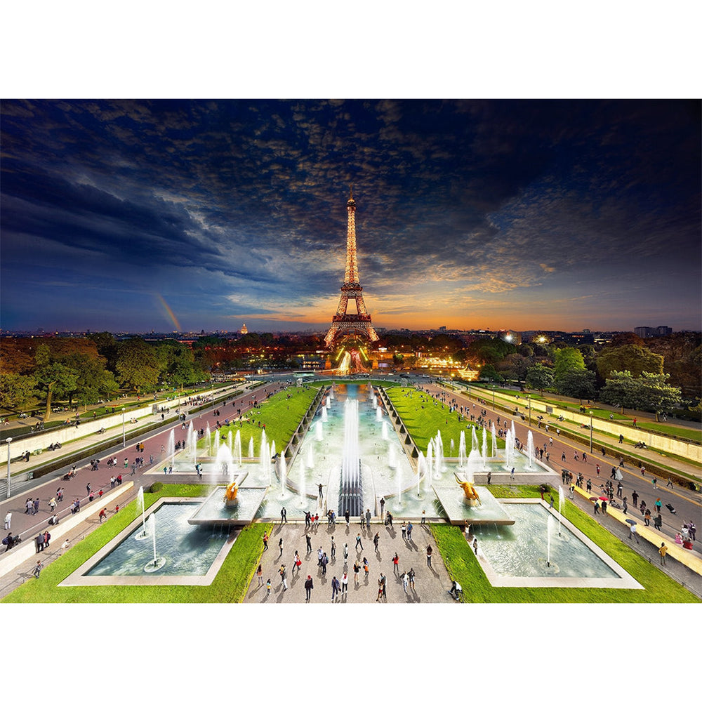 Stephen Wilkes: Eiffel Tower, Paris - Day to Night