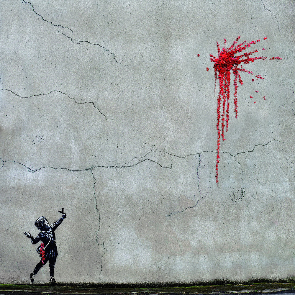 Urban Art Graffiti - Banksy Valentine’s Day (ONLINE ORDER ONLY)