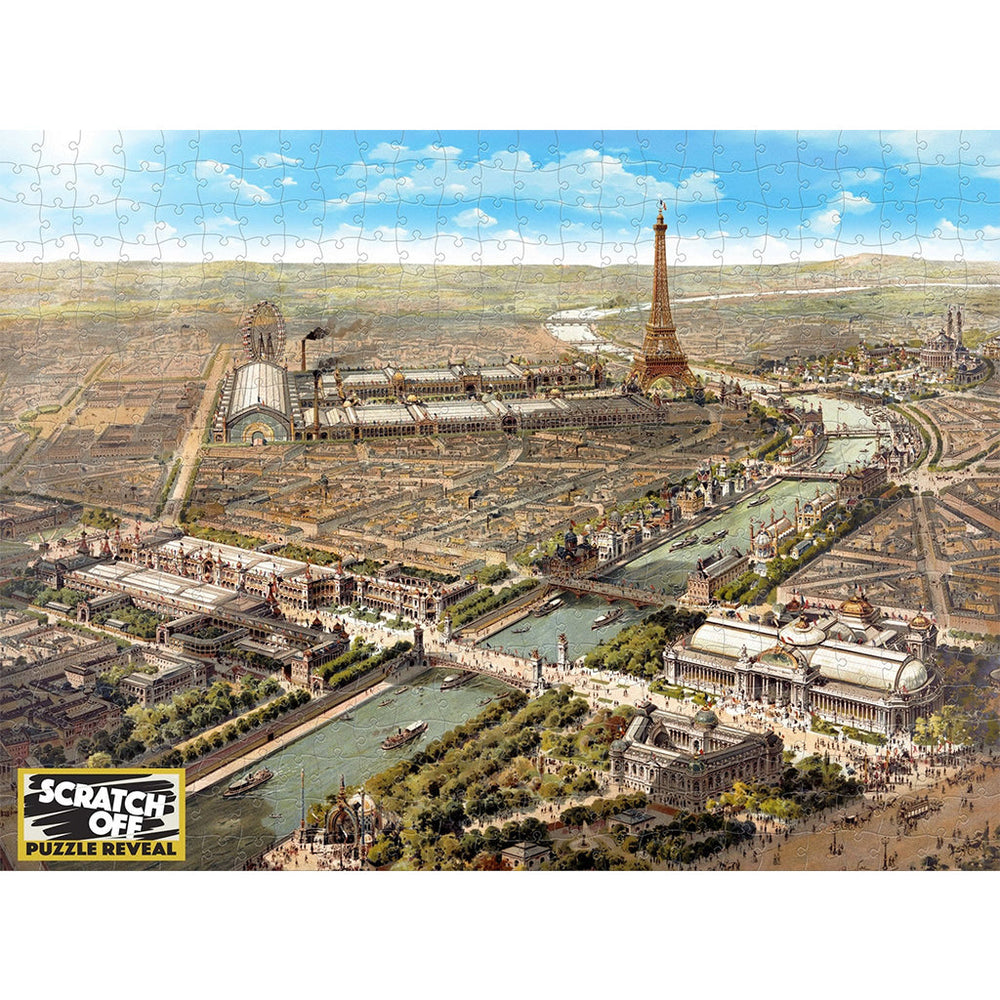 Scratch Off: History Puzzle - Paris (ONLINE ORDER ONLY)