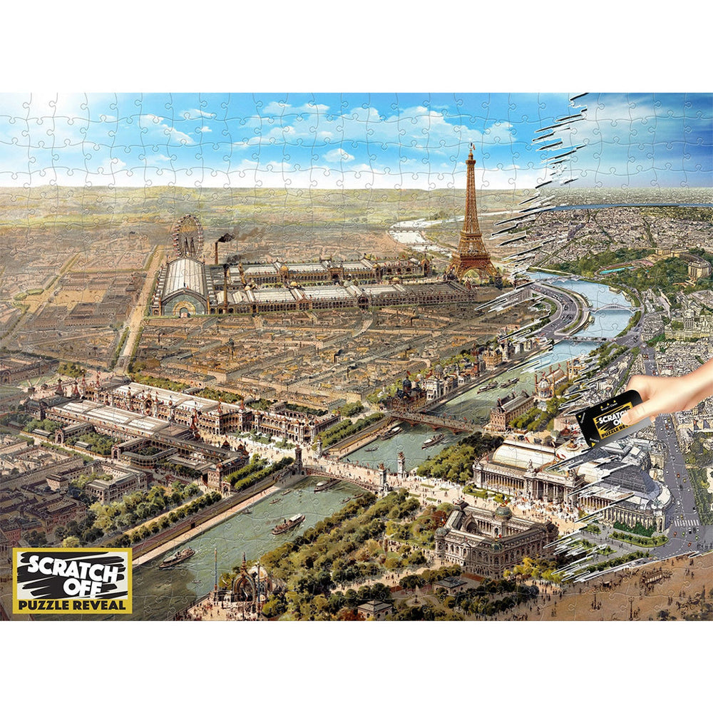 Scratch Off: History Puzzle - Paris (ONLINE ORDER ONLY)