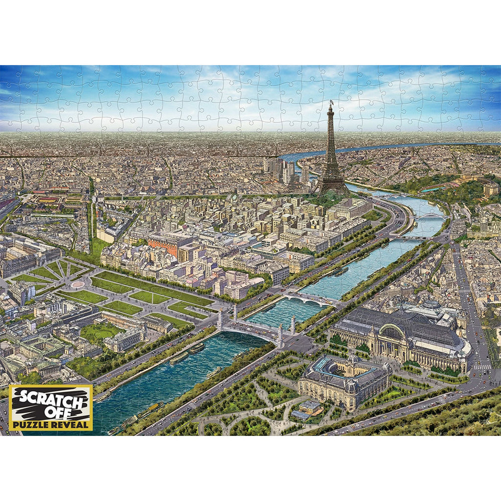 Scratch Off: History Puzzle - Paris (ONLINE ORDER ONLY)