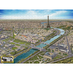 Scratch Off: History Puzzle - Paris (ONLINE ORDER ONLY)