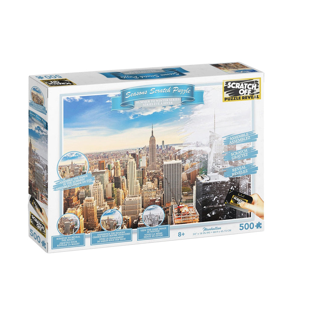 Scratch Off: Seasons Puzzle - Manhattan (ONLINE ORDER ONLY)