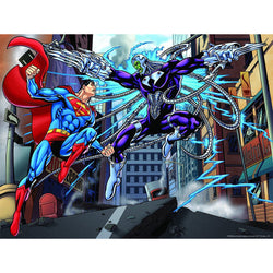 Lenticular 3D Puzzle: DC - Superman vs Electro (ONLINE ORDER ONLY)